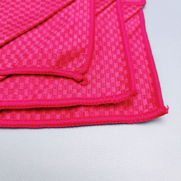 Салфетка из микроволокна двусторонняя 30х30 см. / Уборка и полировка без разводов